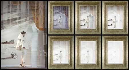 Fading Photographs of Mannequins on the Ground Level